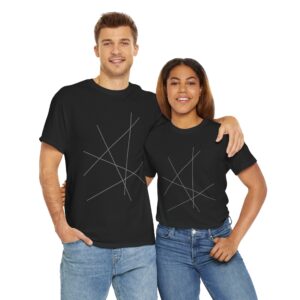 Eluxeon Lines Series Unisex Heavy Cotton Tee